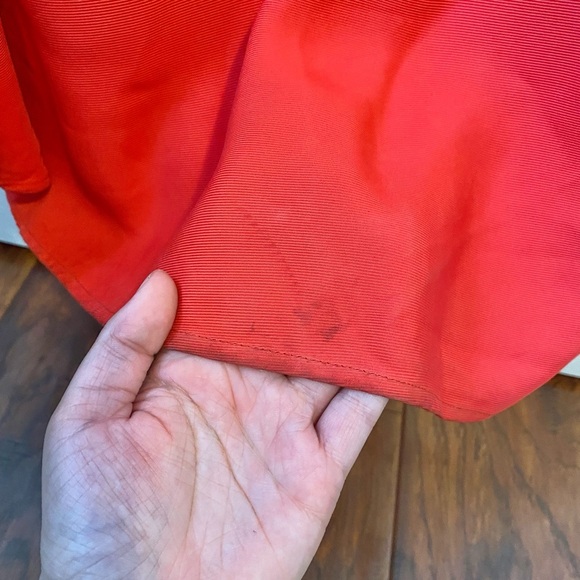 CO one shoulder draped faille maxi dress - Picture 8 of 8